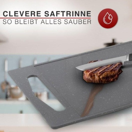 Tagliere Classbach C-SB 4012 K set 3 pezzi rettangolare effetto granito