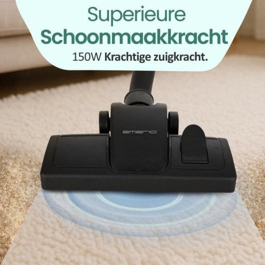 Beutelloser Staubsauger Emerio VE-112682.8 800W HEPA 2,5L Für Allergiker