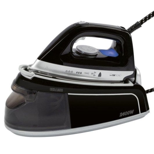 Dampfbügelstation Clatronic DBS 3749 2400W Keramiksohle 3,5 bar 1,2L Schwarz