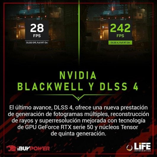 IBUYPOWER Fighter Arrakis S Lite Intel Core i7 14700F 16GB 1TB SSD RTX 5070 Windows 11 Pro Wi-Fi 5