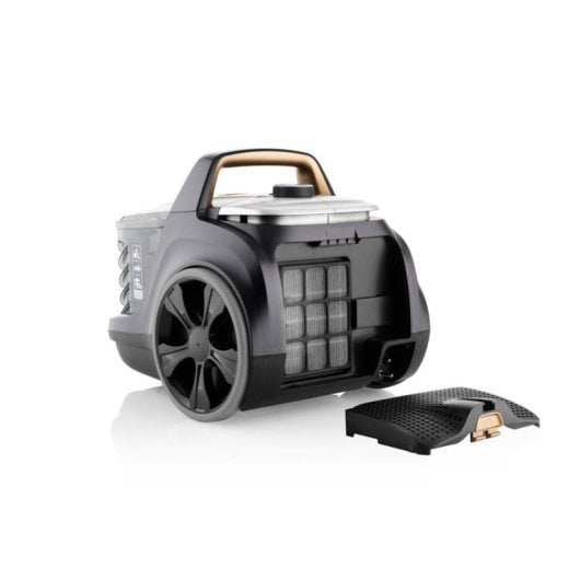 Staubsauger Beutellos ETA Grande Animal 2223 0.85kW Mit Kabel Schwarz Gold Silber