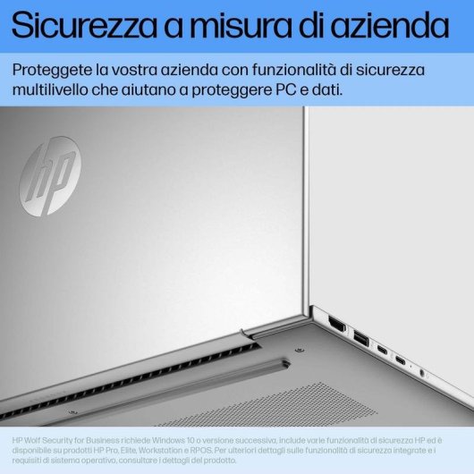 Portatile HP ProBook 440 G11 14" Intel Core Ultra 7 155U 16GB 512GB SSD Intel Graphics Windows 11 Pro