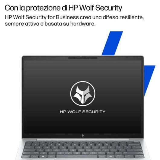 Portatile HP EliteBook 8 G1i 13.3" Intel Core Ultra 5 225U 16GB 512GB SSD Intel Arc Graphics Windows 11 Pro