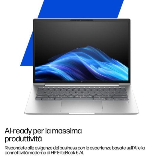 Portatile HP EliteBook 6 G1i 14" Intel Core Ultra 7 255U 16GB 512GB SSD Intel Graphics Windows 11 Pro