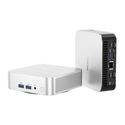 Mini PC GEEKOM A6 AMD Ryzen 7 6800 16GB 1TB SSD Radeon 680M Windows 11 Pro Metal