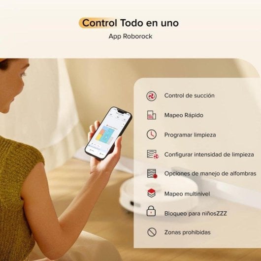 Aspirador Robô com Mopa Roborock Q7 M5 Navegação LiDAR 10.000 Pa Sistema Antienredos