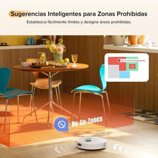 Aspirador Robô com Mopa Roborock Q7 M5 Navegação LiDAR 10.000 Pa Sistema Antienredos