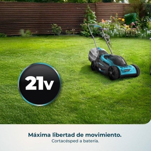 Rasenmäher Cecotec Terrenator E1 Liberty Brushless 21V 32cm Mulching