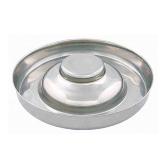 Comedouro TRIXIE 25282 Inox 4L Monocromático para Cães Diâmetro 38cm