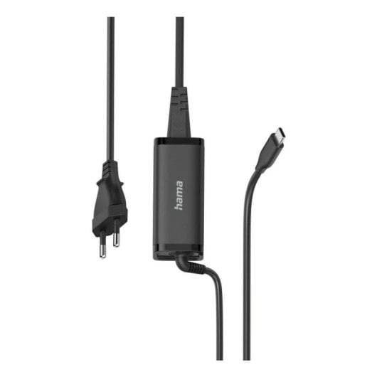 Netzteil Hama 00200023 USB-C 65W universell Power Delivery schwarz