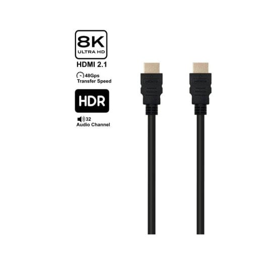Cavo HDMI Ewent EC1323 5m 2.1 8K 60Hz HDR connettori placcati oro