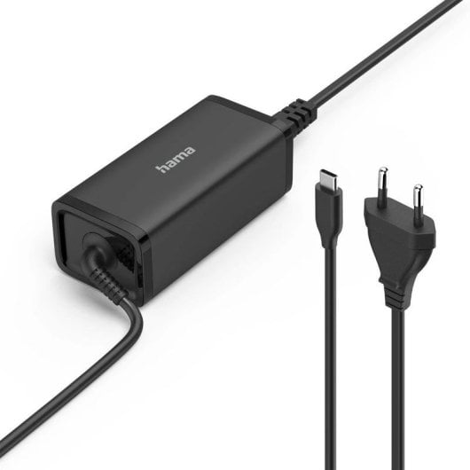 Netzteil Hama 00200024 100W USB-C Power Delivery kompakt schwarz