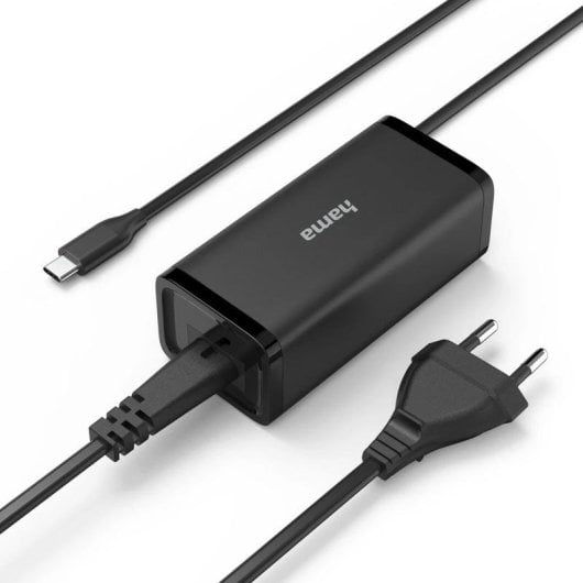 Netzteil Hama 00200024 100W USB-C Power Delivery kompakt schwarz