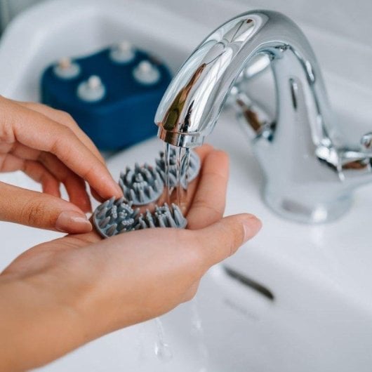 Masajeador Medivon Neptun 4 cabezales 3D Recargable Portátil Silencioso