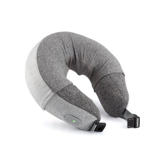 Masajeador Medivon Puffy inalámbrico gris ergonómico, shiatsu, función calor