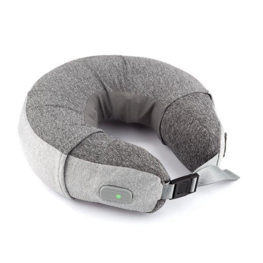 Masajeador Medivon Puffy inalámbrico gris ergonómico, shiatsu, función calor