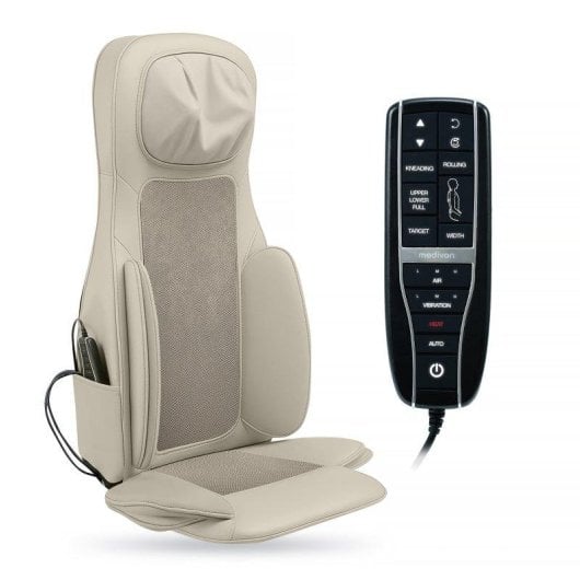 Esterilla de masaje Medivon Olympia Shiatsu 8 cabezales calor vibración aire