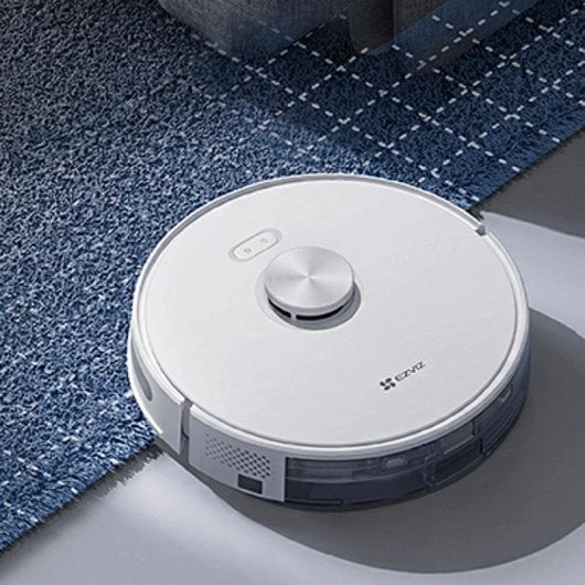 Aspirateur Robot et Laveur EZVIZ RE5 Navigation LiDAR 4.000 Pa Compatible Alexa et Google
