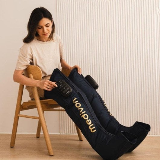 Masajeador piernas Medivon Aeria inalámbrico compresión aire calor 6 modos