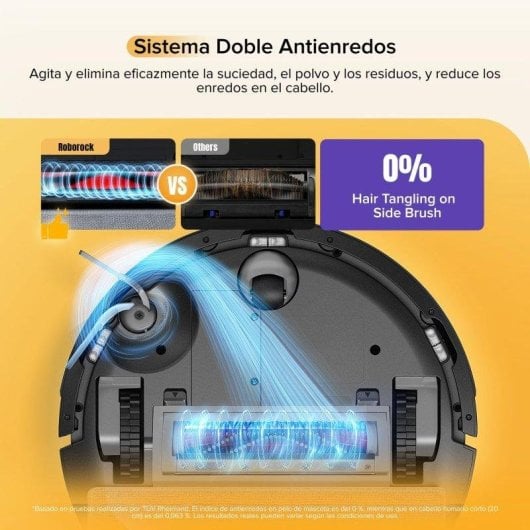 Aspirador Robô com Mopa Roborock Q7 M5 Navegação LiDAR 10.000 Pa Controlo por Voz