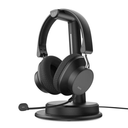 Auriculaires HAMA BT-900 sans fil et filaire Bluetooth pour bureau avec perche micro Noir