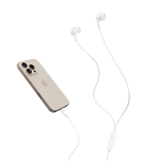 Auriculaires Belkin G3H0003hqWH filaires USB-C avec ANC et micro Blancs