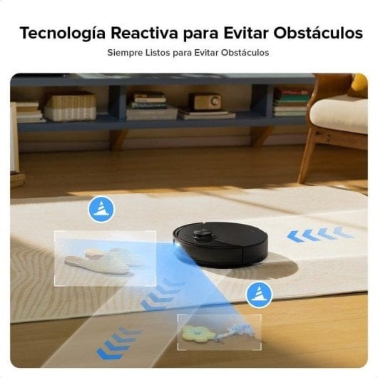 Roborock Q10 S5: Aspirador e esfregona robô com navegação LiDAR, 10.000 Pa e controlo por voz.