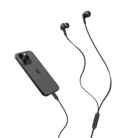 Auriculaires Belkin G3H0003hqBK filaires USB-C avec réduction active du bruit, appels et musique, noirs