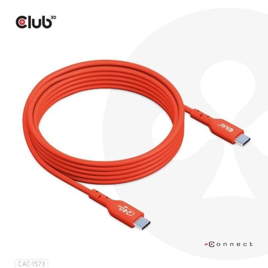 Câble USB Club 3D CAC-1573 2m Type-C 240W USB 2.0 Charge rapide