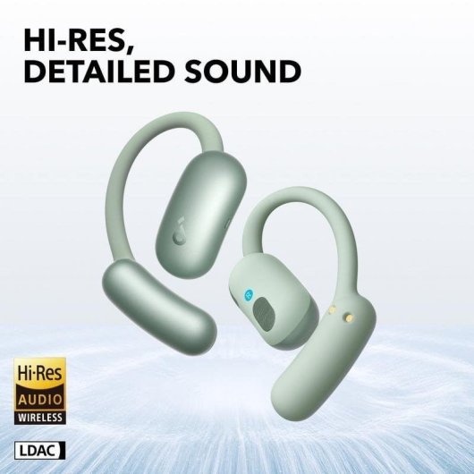Auriculares Soundcore AeroFit 2 sem fios Bluetooth, IP55, verdes