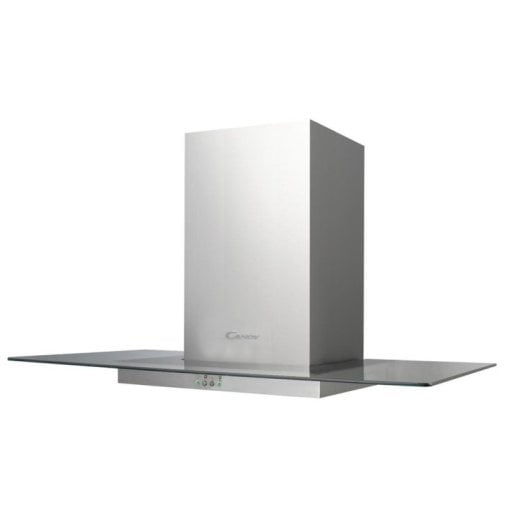 Campana extractora Candy CVM970LX Montagem parede 90cm LED aço inoxidável