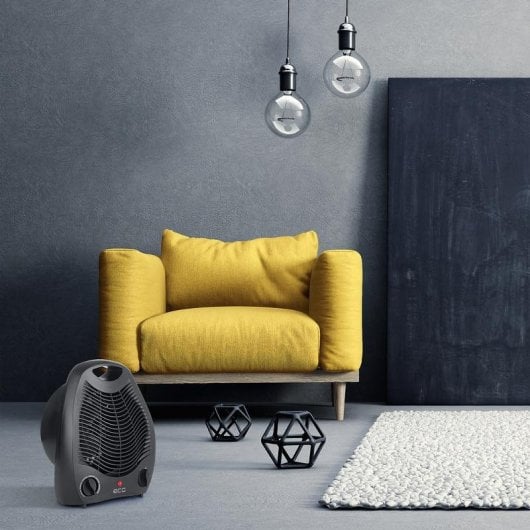Heizlüfter ECG TV 3030 Heat R 2000W Leise Schwarz