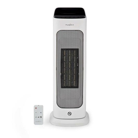 Calefactor Cerámico Nedis HTFA20WTW 2000W Wifi Termostato Temporizador