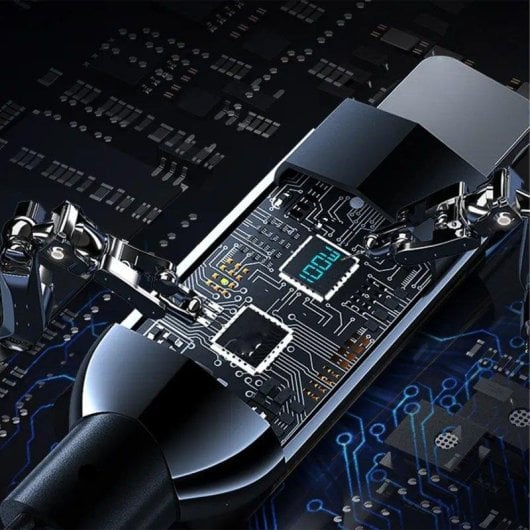 Câble USB-C Dam Electronics 100W PD Écran LED 1,2 mètre alliage zinc