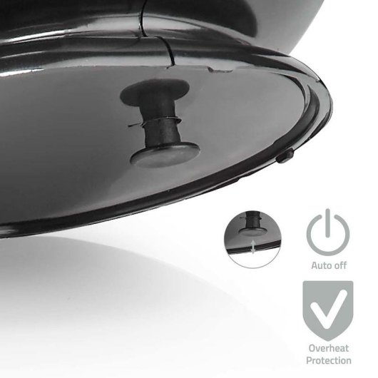 Chauffage Céramique Nedis HTFA15BK 500W Silencieux