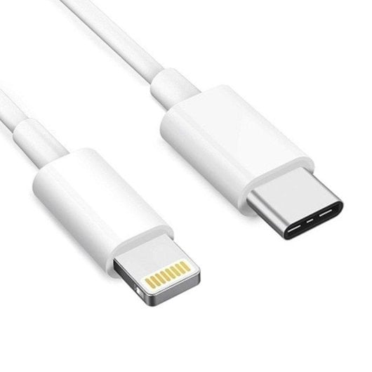 Câble USB-C vers Lightning Dam Electronics 2m 3A 20W Charge rapide