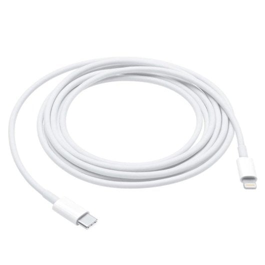 Câble USB-C vers Lightning Dam Electronics 2m 3A 20W Charge rapide