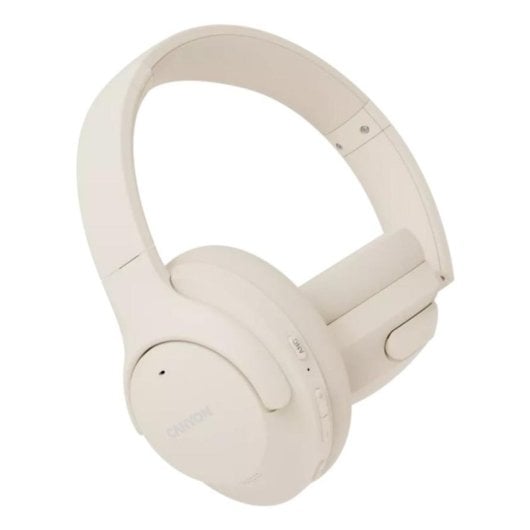 Auriculaires Canyon CNS-CBTHS10BG sans fil filaire Bluetooth ANC Microphone Beige