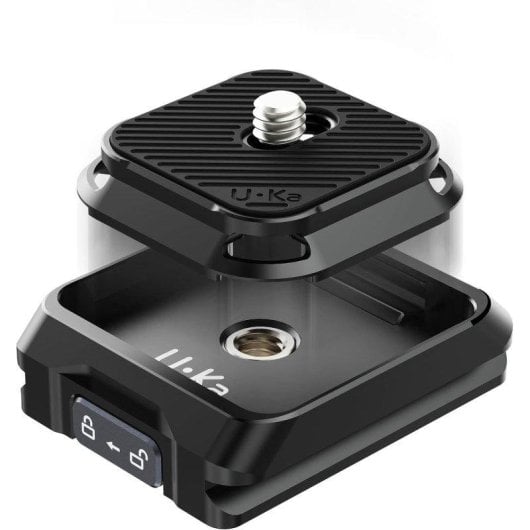 Plaque de libération Ulanzi UKA01 F38 aluminium 20kg montage rapide