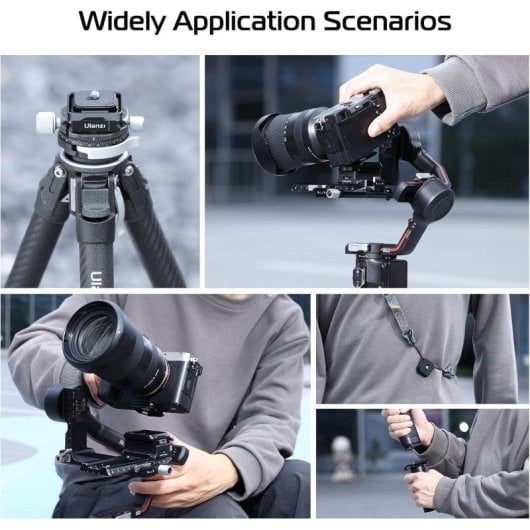 Plaque de libération Ulanzi UKA01 F38 aluminium 20kg montage rapide