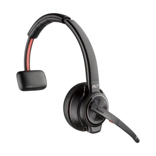 Auriculaire Poly Savi 8210 sans fil DECT pour bureau avec réduction de bruit noir