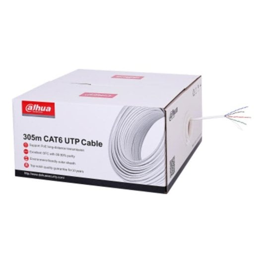 Cavo di rete Dahua PFM923I-6UN-C Cat6 305m U/UTP LSZH rame OFC