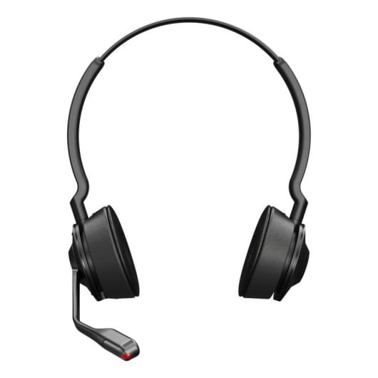 Auriculaire Jabra Engage 55 SE sans fil DECT pour bureau, microphones à réduction de bruit, noir