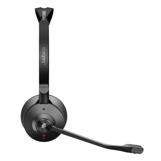 Auriculaire Jabra Engage 55 SE sans fil DECT pour bureau, microphones à réduction de bruit, noir