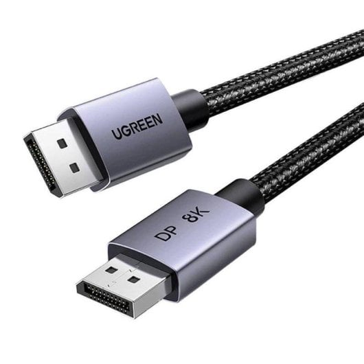 Câble DisplayPort Ugreen DP120 8K 3m HDR Résistant Aluminium Nylon