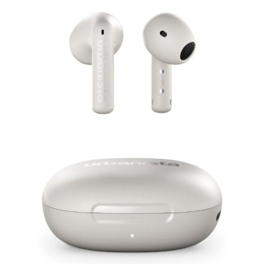 Auriculaires Urbanista Santa Monica sans fil Bluetooth avec Réduction de Bruit, micro et IPX4, blanc