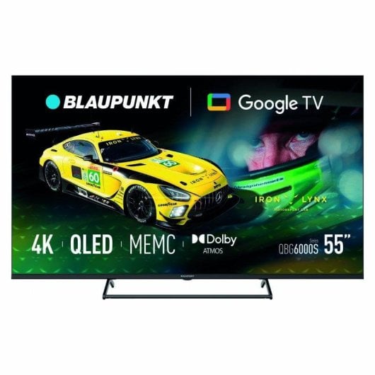 Televisor Blaupunkt 55QBG6000S 55" QLED 4K Google TV HDR10 Dolby Atmos