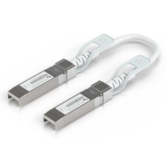 Cable de fibra óptica Ubiquiti UACC-Uplink-SFP28-0.15M-10 SFP28 0,15 m blanco pack 10 unidades