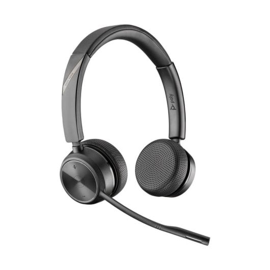 Auriculaires POLY Savi 7220 sans fil DECT pour bureau avec réduction de bruit noir