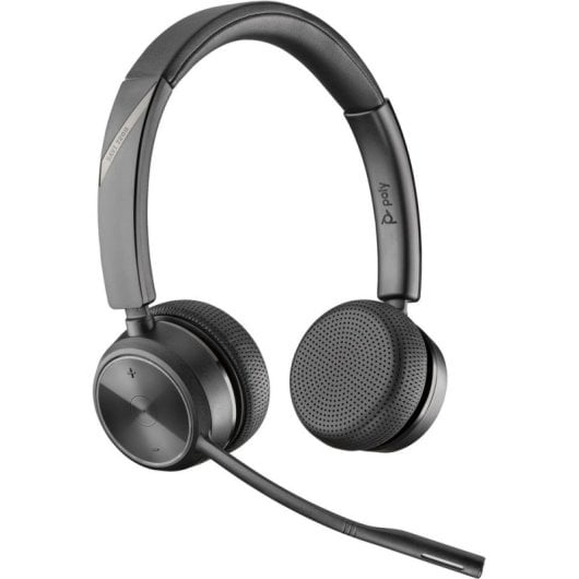 Auriculaires POLY Savi 7220 sans fil DECT pour bureau avec réduction de bruit noir